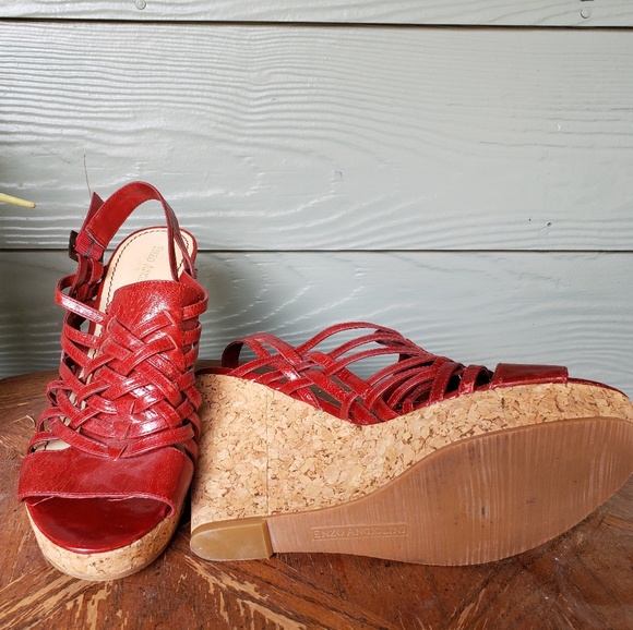 NFS Enzo Angiolini Wedge Sandals - Picture 2 of 3